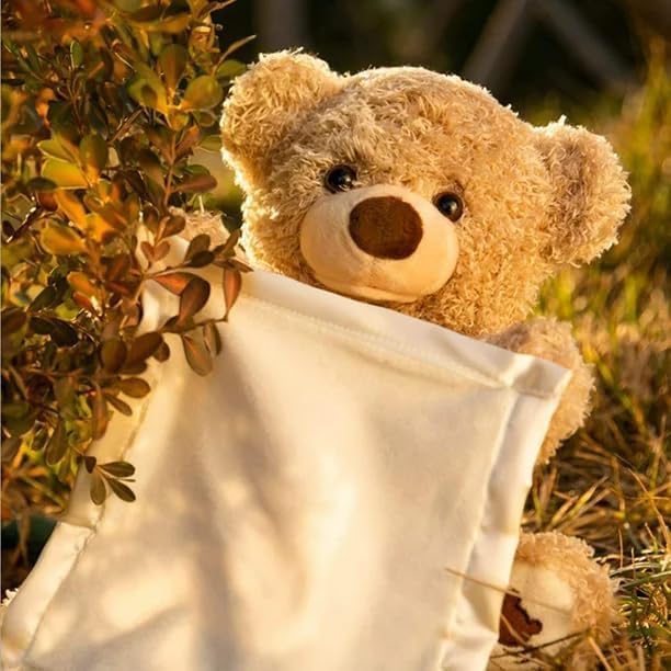 The Perfect Gift for Newborns & Toddlers – Peek-A-Boo Talking Bear | Adorable, interactive, and heart-warming — watch your baby giggle with joy!