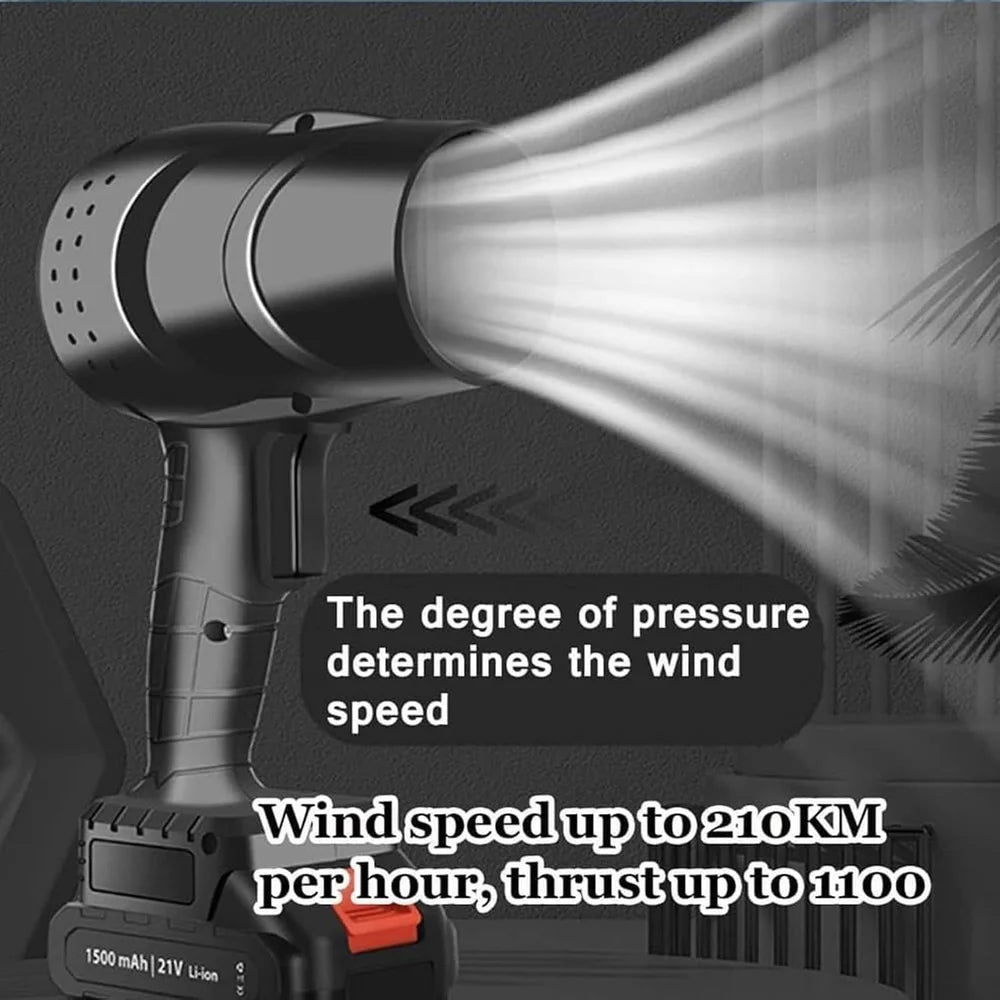 Turboglass Car Blower | Portable Cordless Car Dryer | Handheld Cordless Blower Air Blower (Cordless)