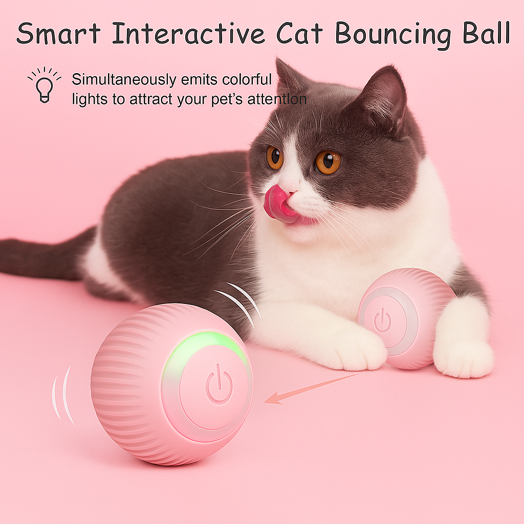 Automatic Pet Teasing Ball