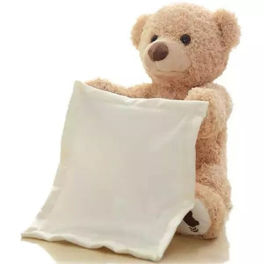 The Perfect Gift for Newborns & Toddlers – Peek-A-Boo Talking Bear | Adorable, interactive, and heart-warming — watch your baby giggle with joy!