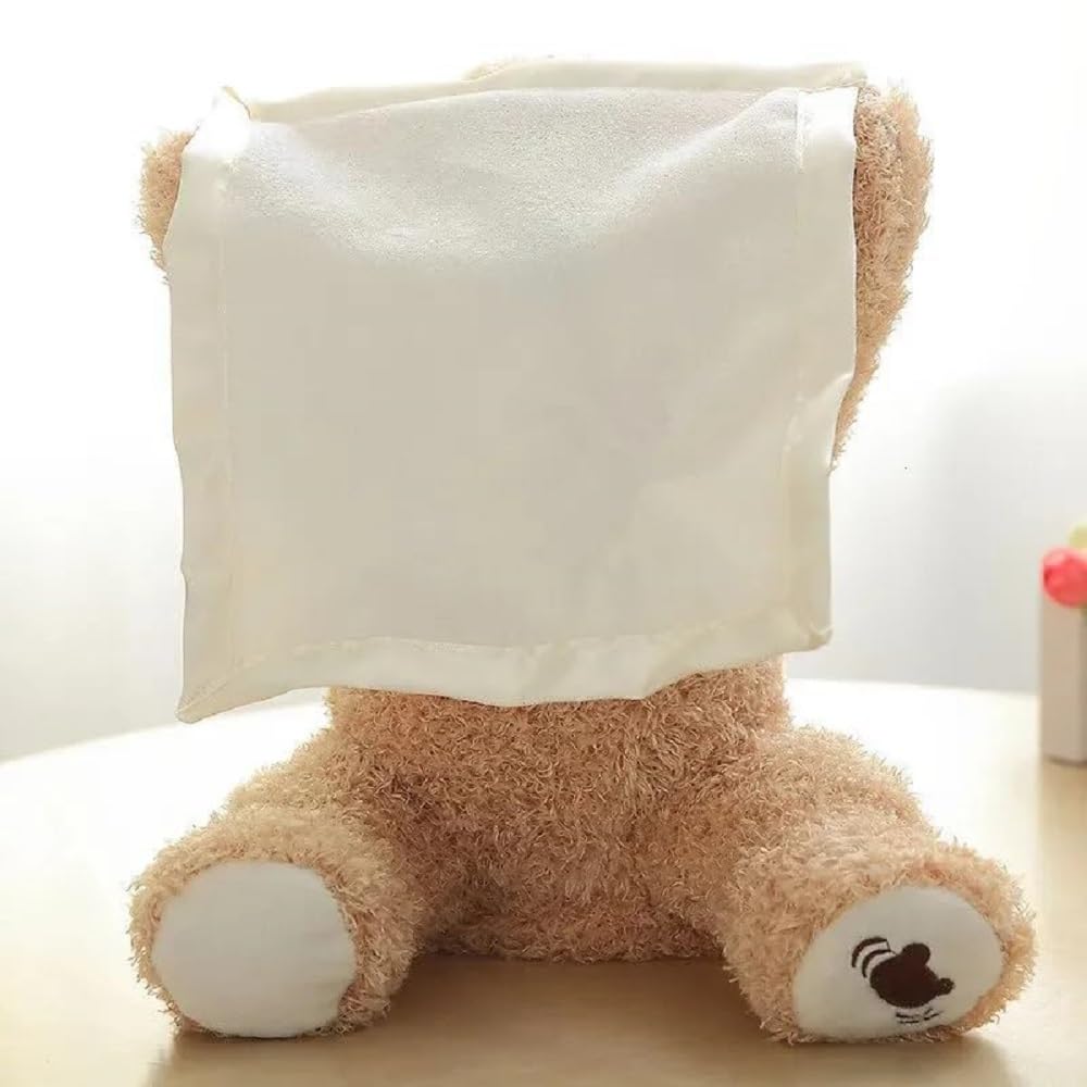 The Perfect Gift for Newborns & Toddlers – Peek-A-Boo Talking Bear | Adorable, interactive, and heart-warming — watch your baby giggle with joy!