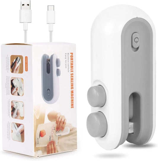 Portable Mini Sealing Machine – Rechargeable Bag Sealer & Cutter for Kitchen & Travel